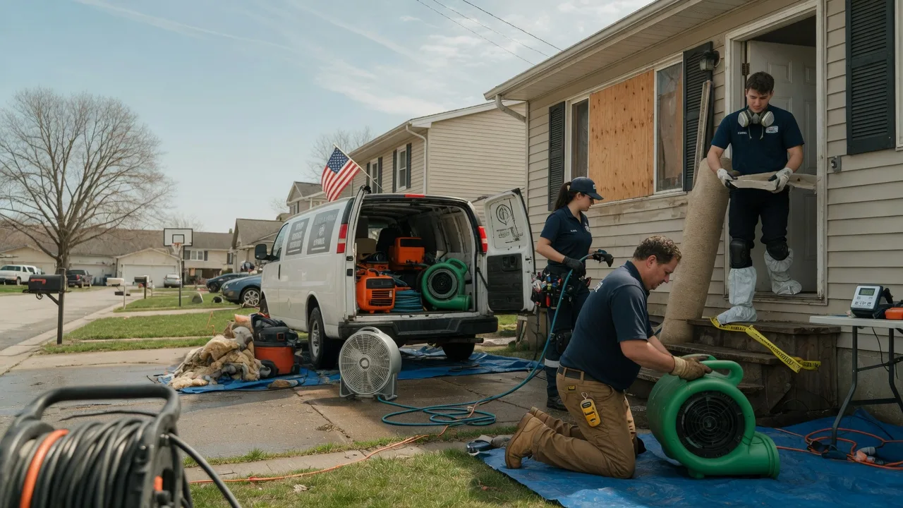 Water Damage Restoration in Middleburg, OH near me